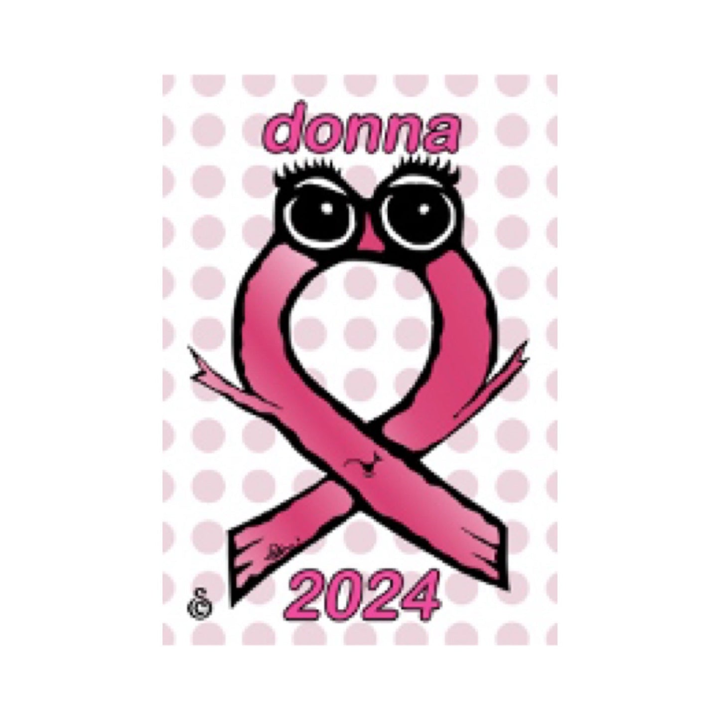 DOTS WITH TEXT / BCR_GF1 / GARDEN FLAG ONLY